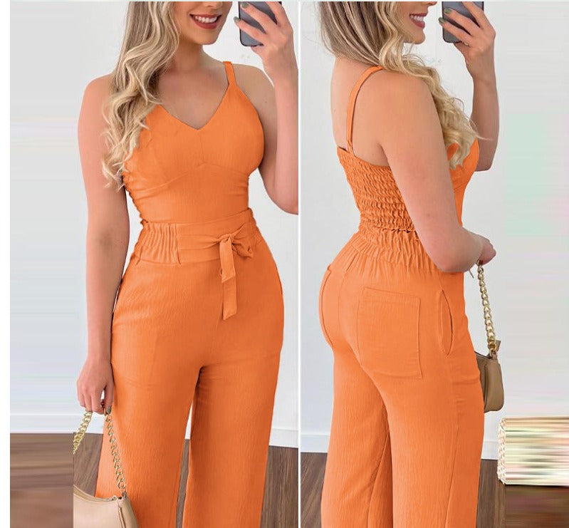 Macacão Sem Mangas “Bella” – Look Feminino Confortável e Sofisticado