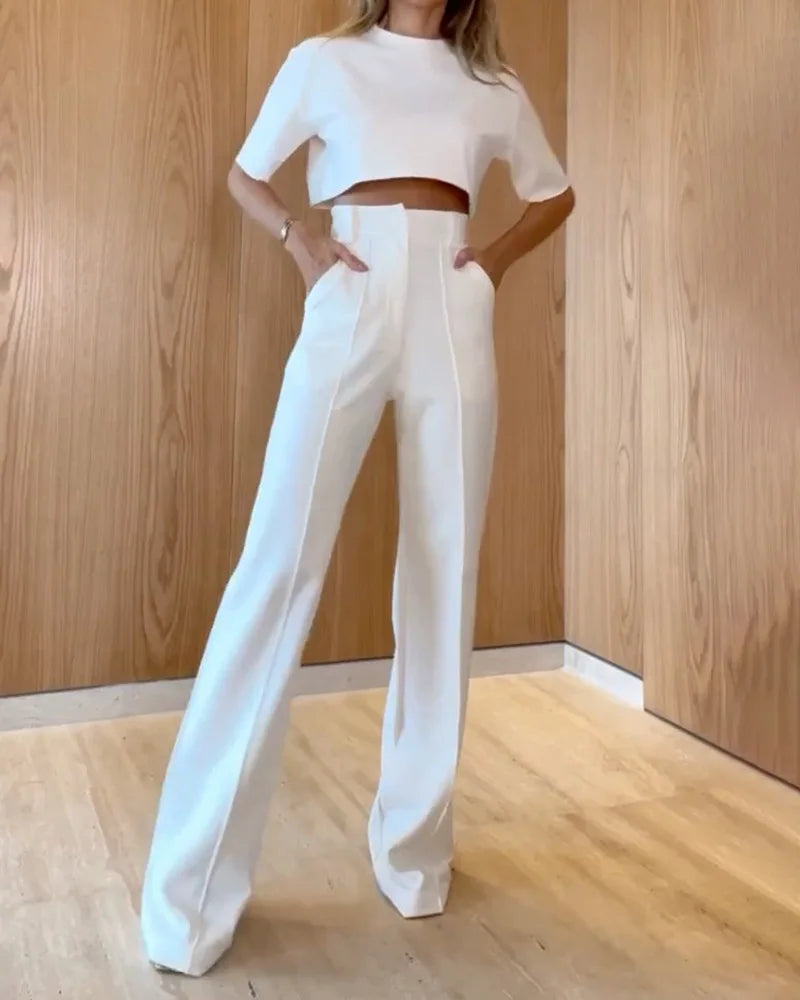 Conjunto Elegante de Verão: Estilo e Conforto