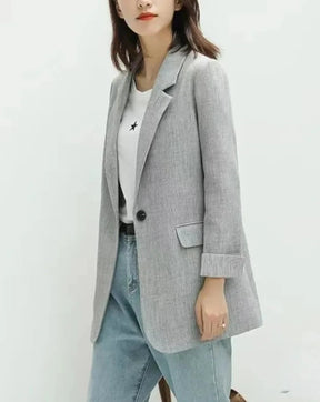 Blazer Feminino Cotton Elegance