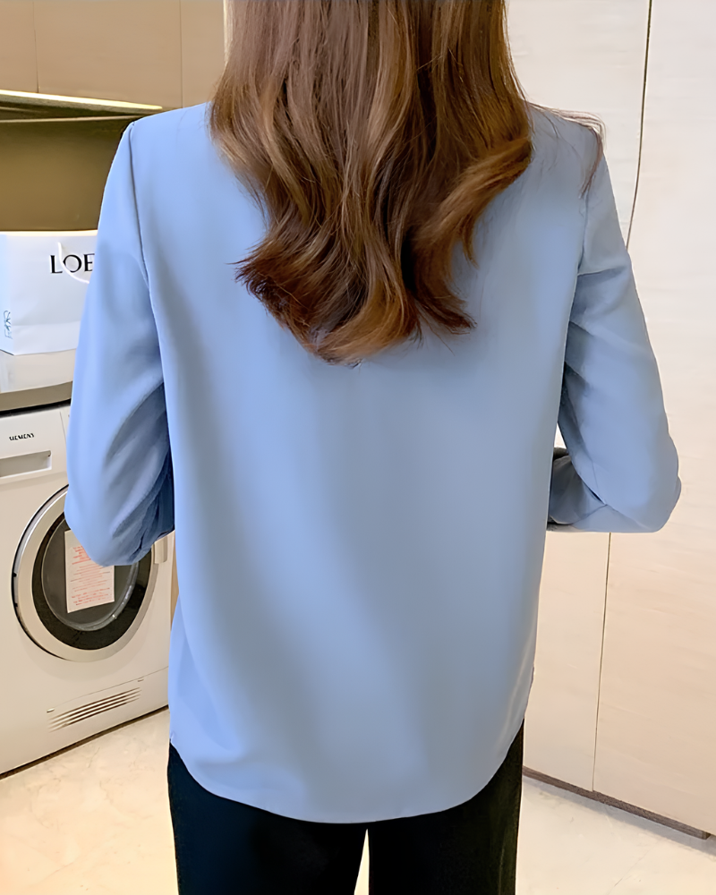 Camisa Social Feminina Clássica Veneza – Estilo Feminino para Escritório