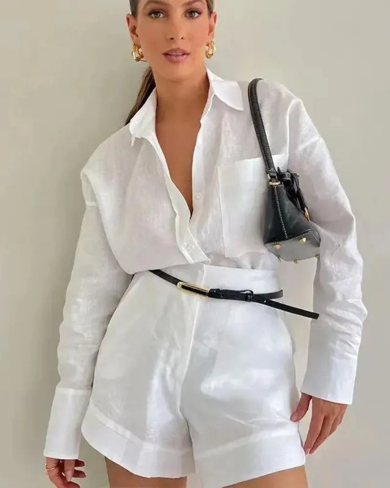 Conjuntinho Blusa e Short “Anely” – Conforto e Estilo Feminino