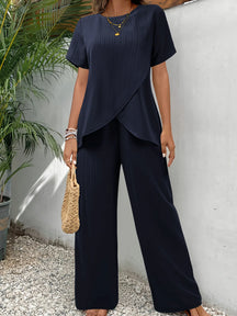 Conjunto Feminino Elegância Casual - Duas Peças