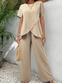 Conjunto Feminino Elegância Casual - Duas Peças