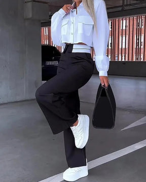 Conjunto Feminino Social “Alabama” – Elegância e Sofisticação em Alfaiataria