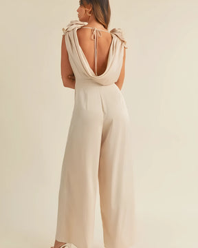 “Macacão Feminino em Viscolinho Com Decote Solto Olimpo – Elegância Leve para Todas as Ocasiões”