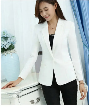 Blazer Feminino Elegante para Escritório - Moda Outono 2025